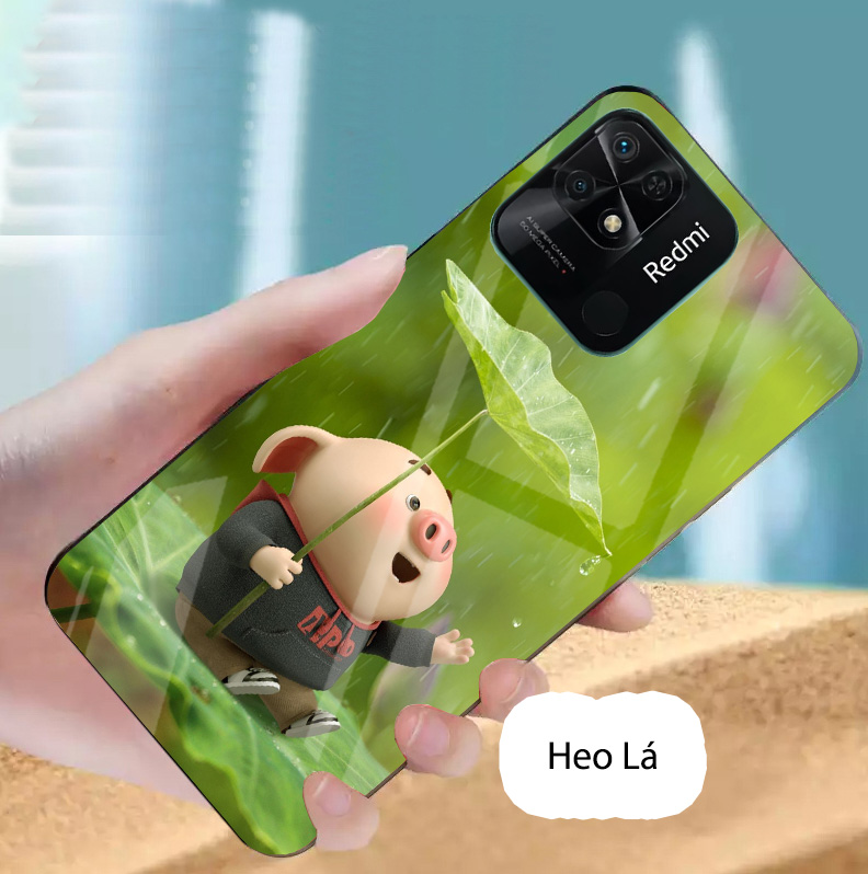 Ốp Lưng REDMI 10C mặt kính gương bóng