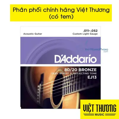 [HCM]Dây Đàn Guitar Acoustic DAddario EJ13 - HappyLive Shop