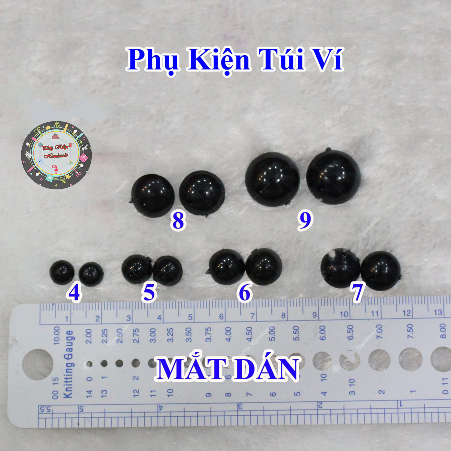 Mắt dán thú bông