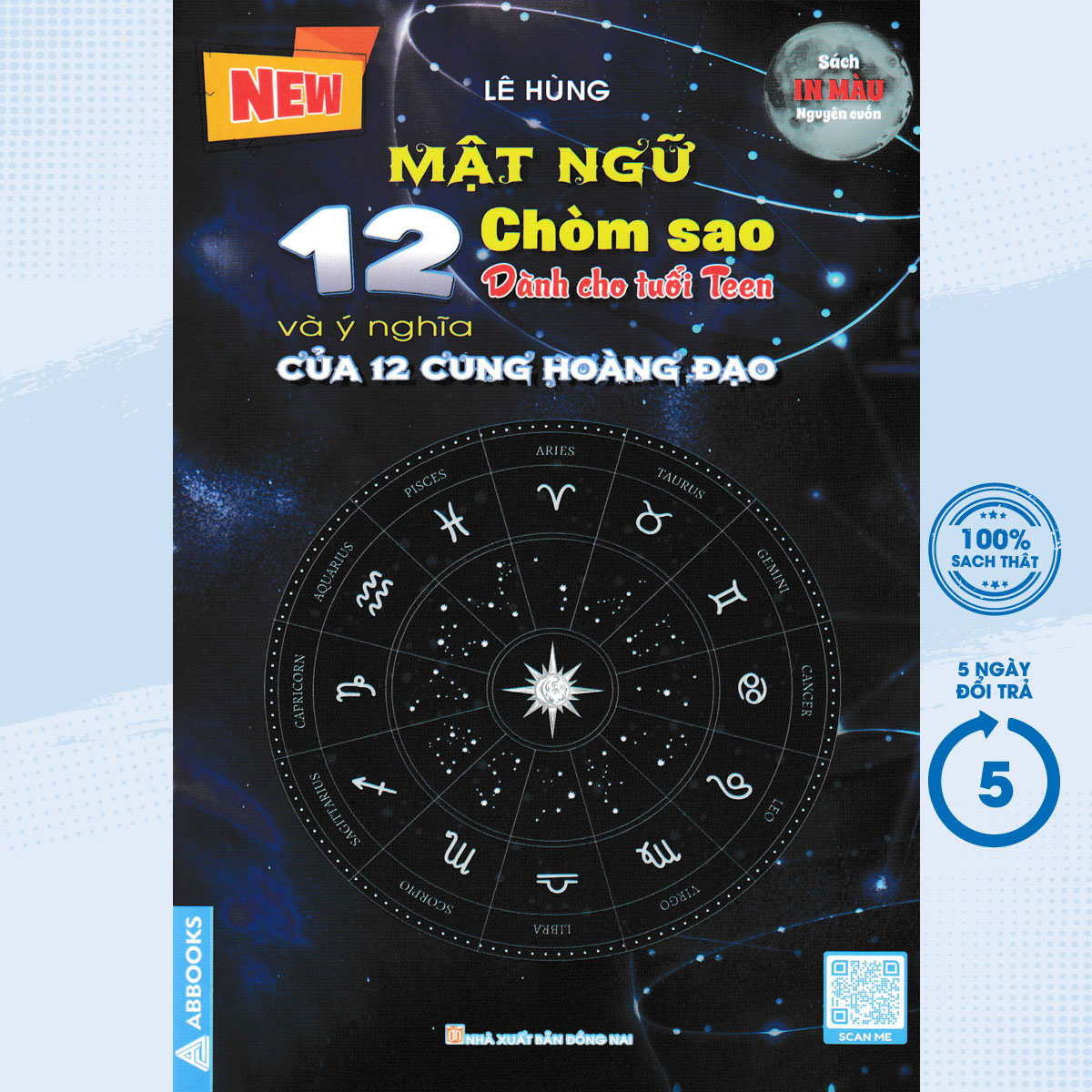 Sách - Mật Ngữ 12 Chòm Sao - Dành Cho Tuổi Teen Và Ý Nghĩa Của 12 Cung Hoàng Đạo - ABB - Newshop