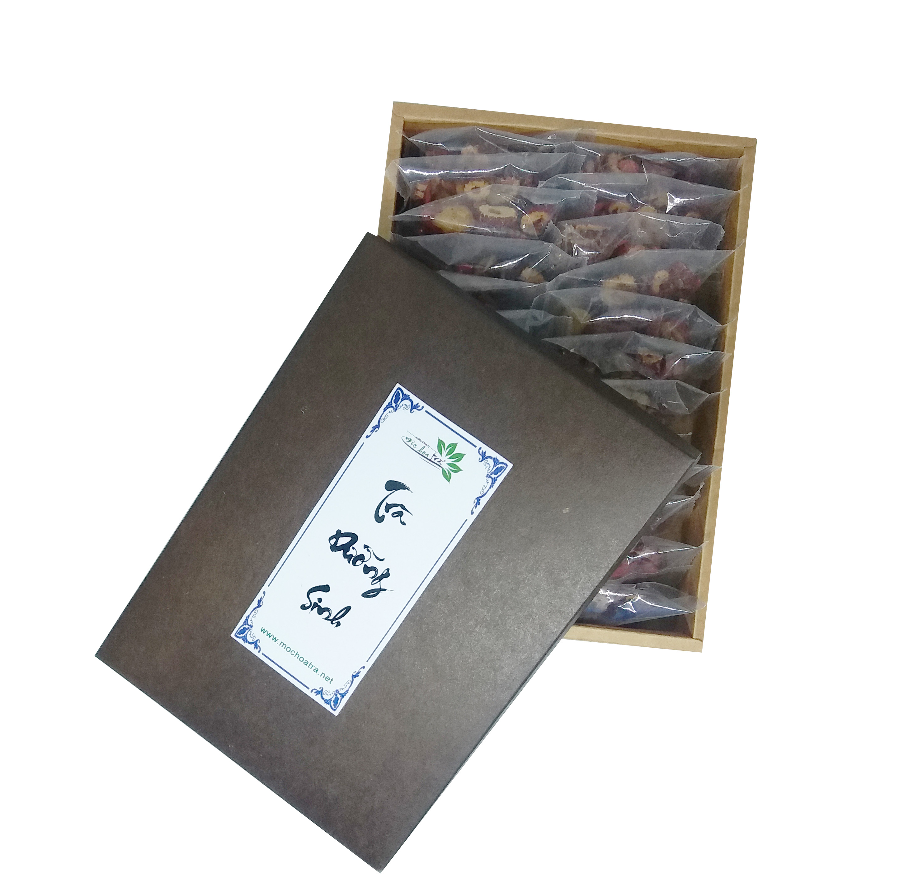 TRÀ DƯỠNG SINH: LONG NHÃN - TÁO ĐỎ - KỶ TỬ