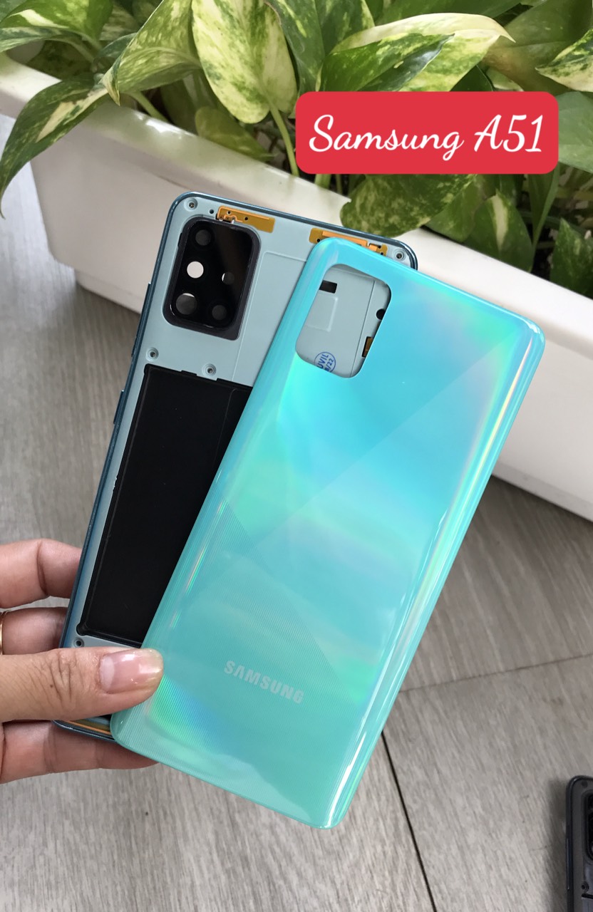 Bộ vỏ Samsung A51(kèm phím +kính camera)
