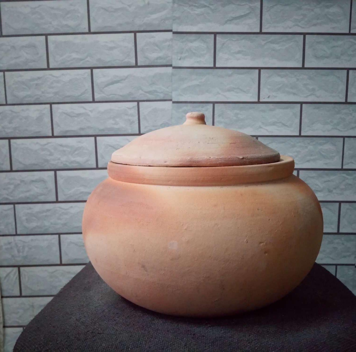 nồi đất nướng gà bụng 24 cm ( loại bé tí)