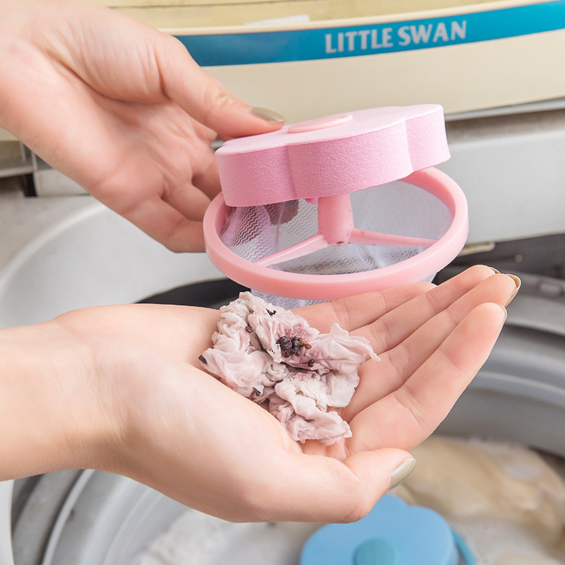 Phao lọc máy giặt, cặn bẩn trong lồng máy giặt hình bông hoa SHOPER