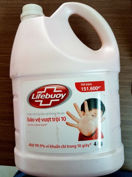 [HCM]Nước rửa tay Lifebuoy can 4L