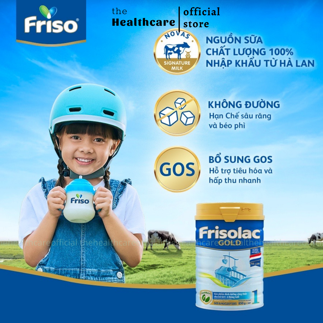 Sữa bột Frisolac Gold 1 lon 850gr