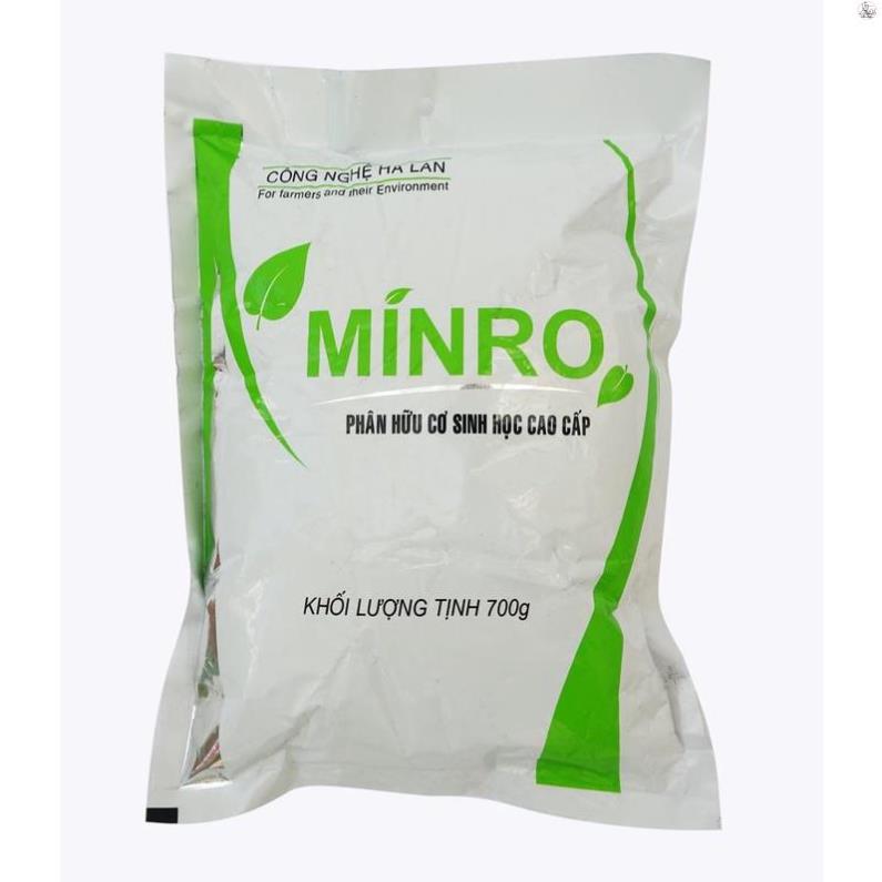 Phân bón hữu cơ sinh học Minro (viên nở) 700gr