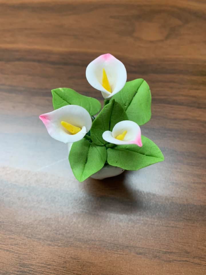 [HCM]Chậu hoa đất sét mini thủ công handmade