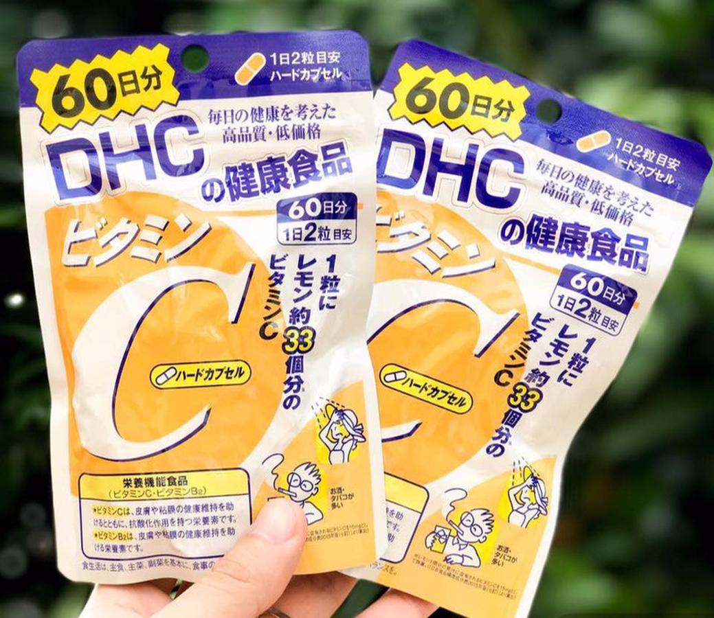 Viên uống vitamin C DHC 60 ngày