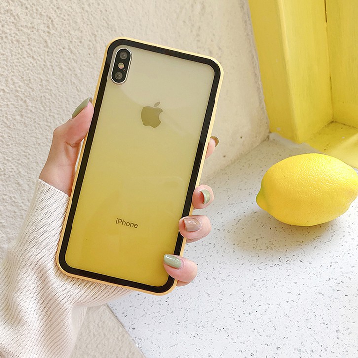 Ốp lưng iphone Ombre Giả Kính 7 Màu 6/6plus/6s/6s plus/6/7/7plus/8/8plus