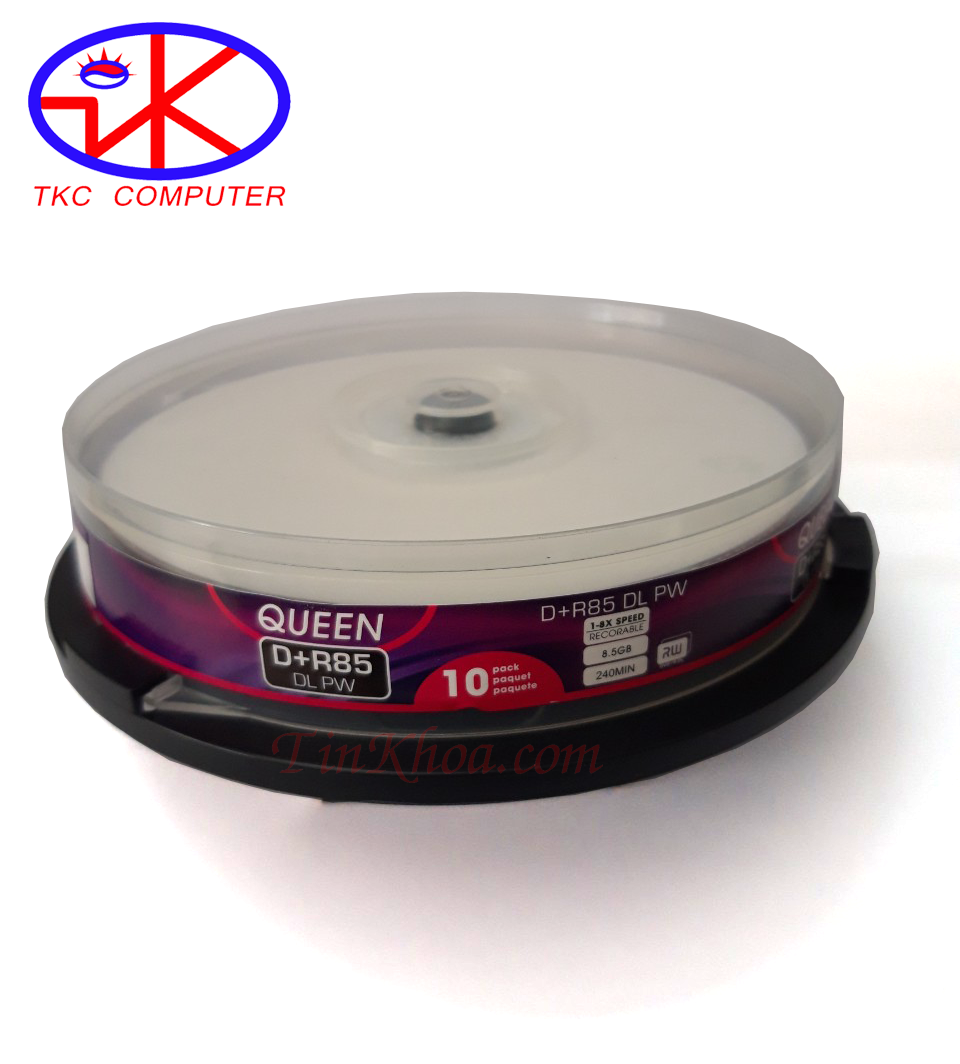 (LỐC 10) ĐĨA TRẮNG DVD 8.5GB QUEEN