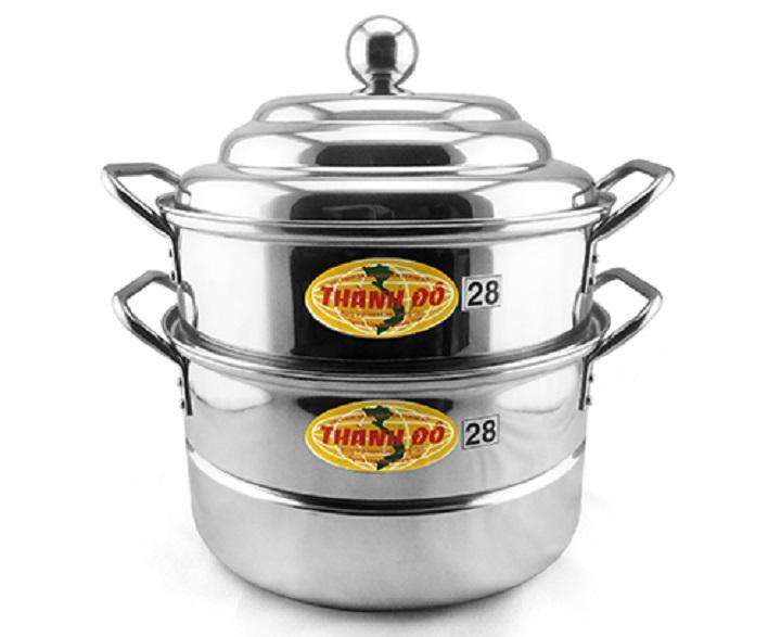 Xửng hấp xôi inox 304 thành đô in-nt