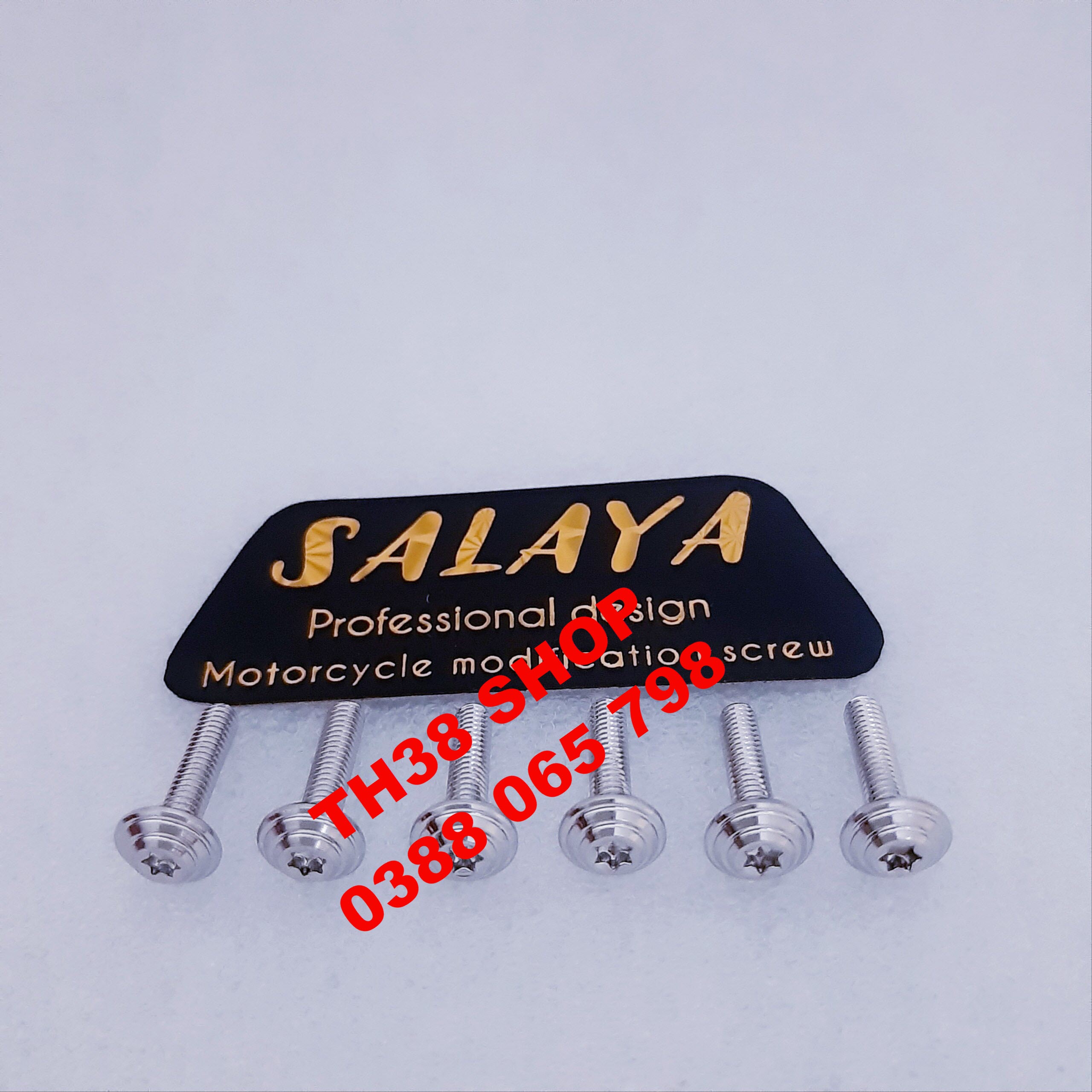ốc đầu đèn wave salaya [mẫu mới 6 con]
