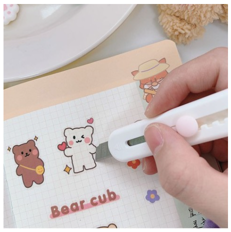 Dao Rọc Giấy Hình Chân Mèo Đáng Yêu