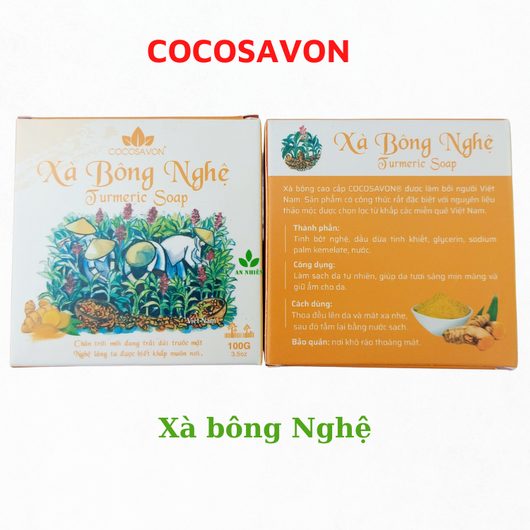 Xà bông nghệ Cocosavon 100gr
