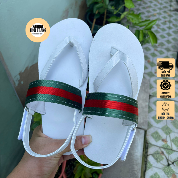 [MIỄN PHÍ SHIP] Dép Quai Hậu Học Sinh Nữ Nam (ẢNH THẬT 100%) Dép Sandal Nữ Đi Học Full Size 30 Đến 44, chữ V Trẻ Trung, Năng Động, Cá Tính