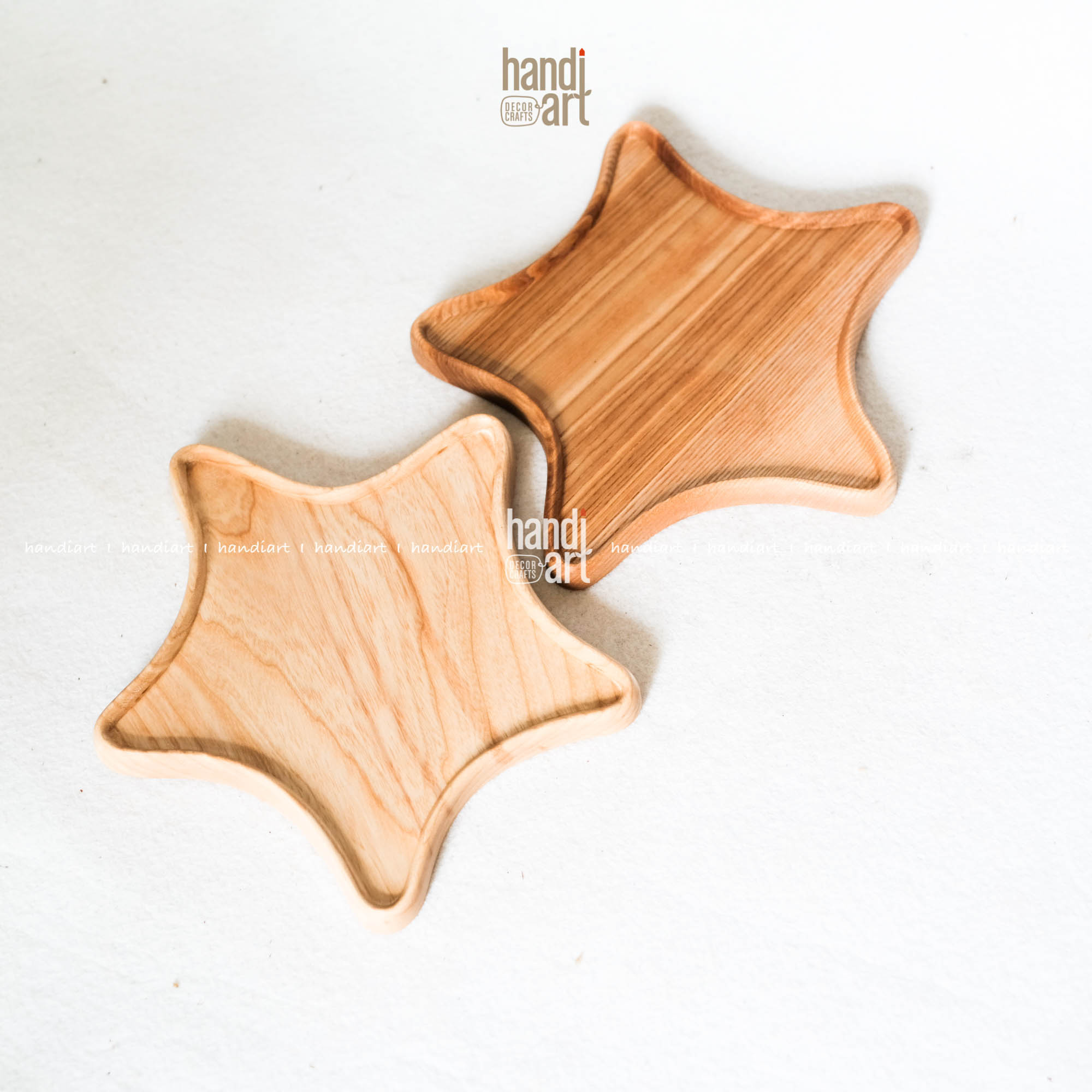 Khay gỗ hình ngôi sao