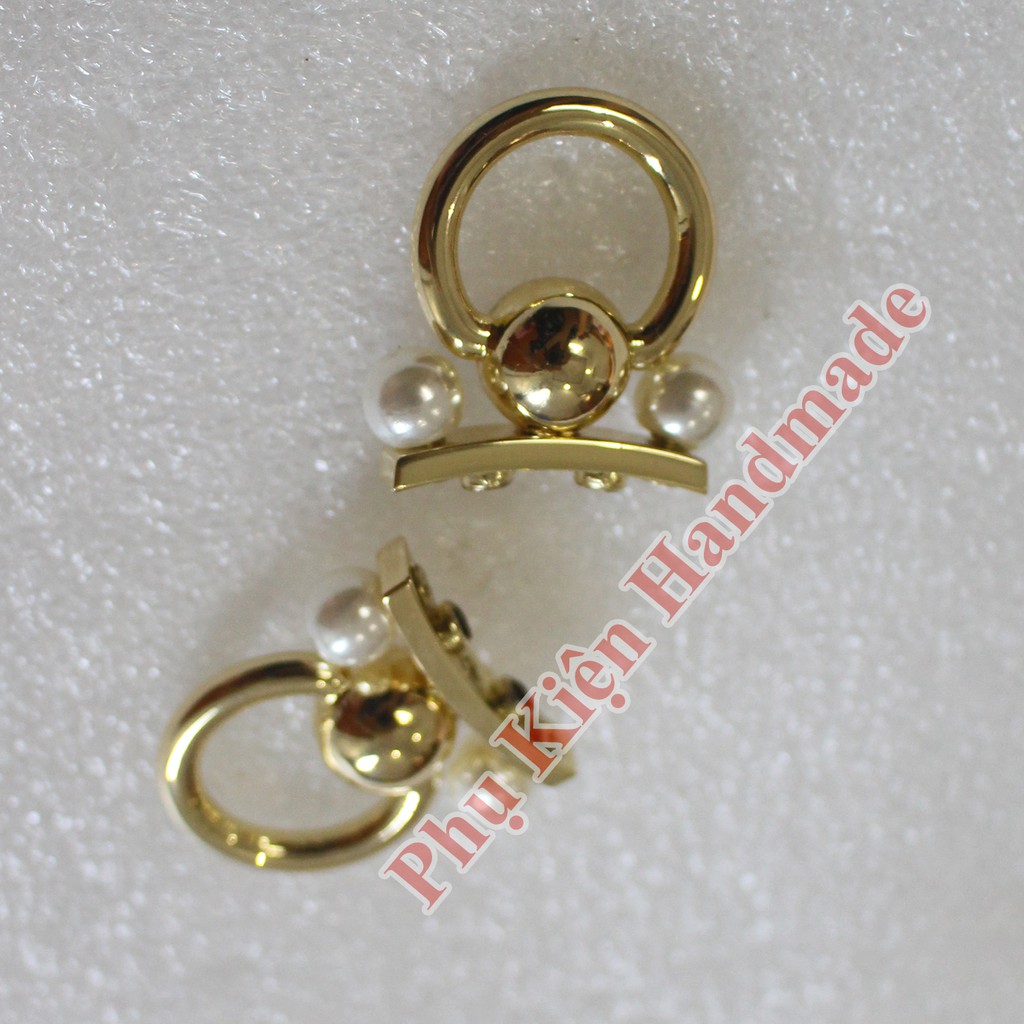 Round Pearl Beads 55K/Pair for Making Handbags