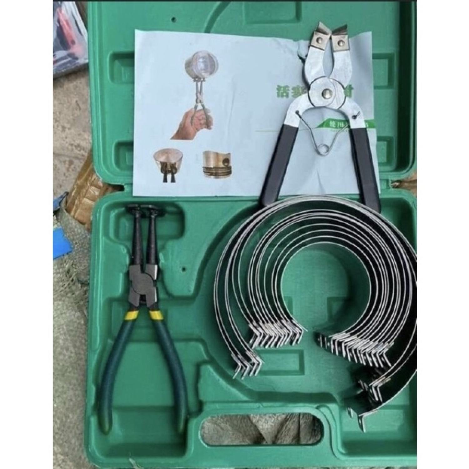 Bộ kìm ép xéc măng, bộ vào piston