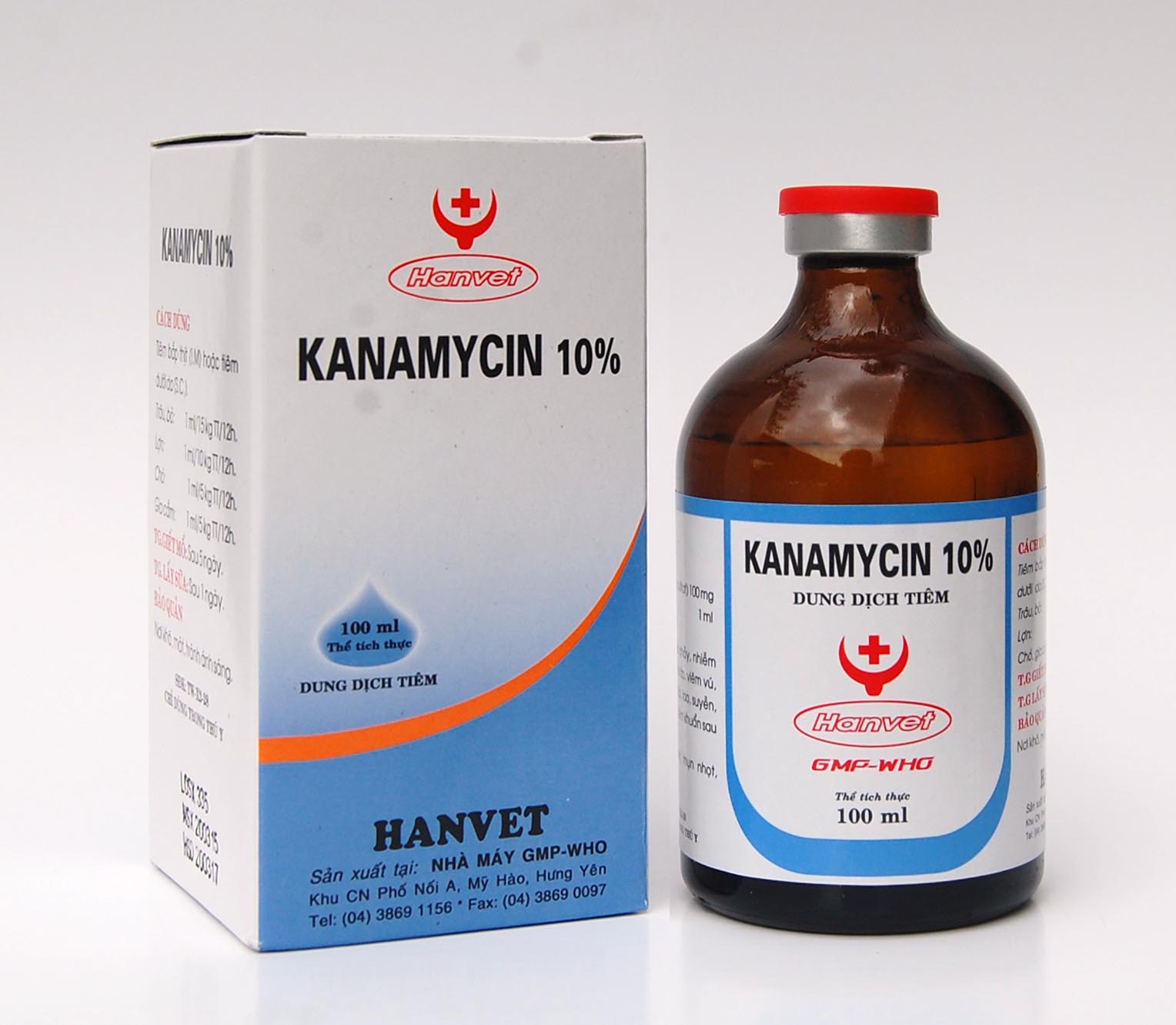 Kanamycin (100ml) - chỉ dùng trong thú y