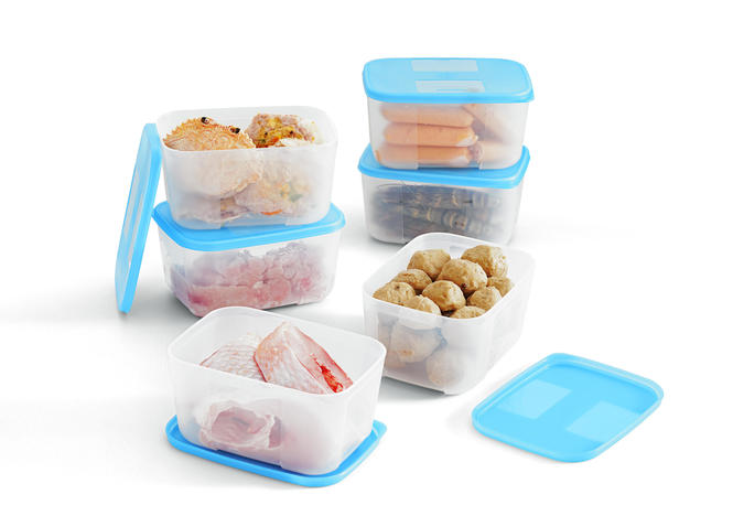 Bộ hộp trữ đông Tupperware Freezermate 650ml (Set 6)