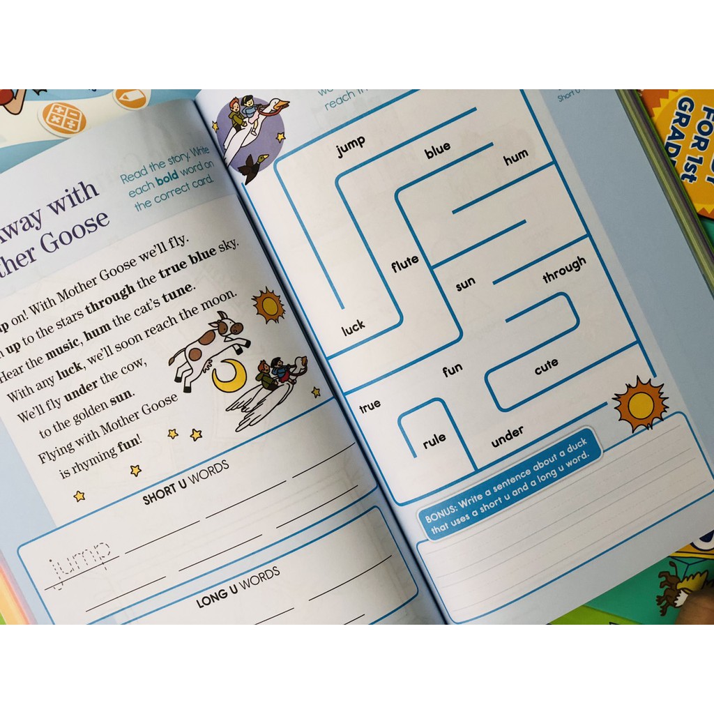 Sách Summer Brain Quest Grade 1&2 ( 6 - 7 Tuổi ) - Nhà Sách Giáo Dục Á Châu