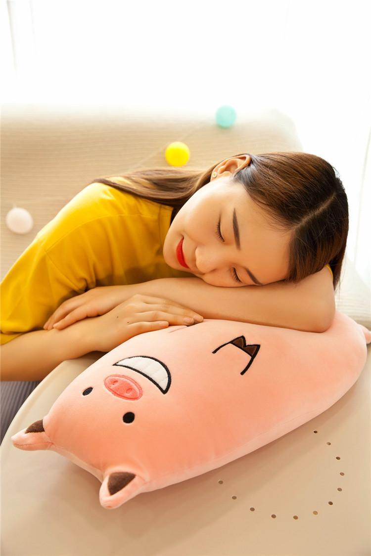 [HCM]Gối Ôm Hình Thú Dài 70cm Siêu Mềm Cho Em Bé (6 mẫu)