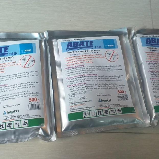THUỐC DIỆT LĂNG QUĂNG ABATE(CHLB ĐỨC) GÓI 500gam