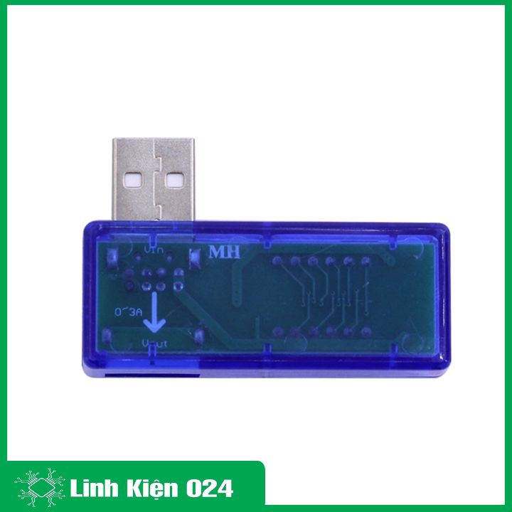 (XẢ HÀNG) Mạch test điện thoại, sạc dự phòng - USB đo dòng đo áp V1