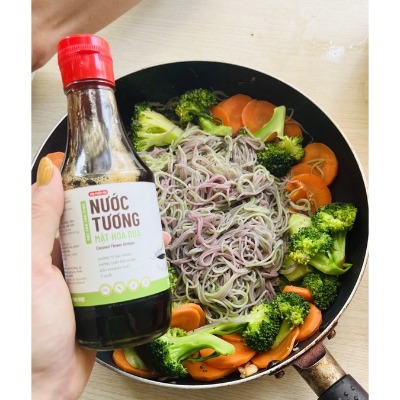 Nước Tương Mật Hoa Dừa - Sokfarm - Chai 200ml