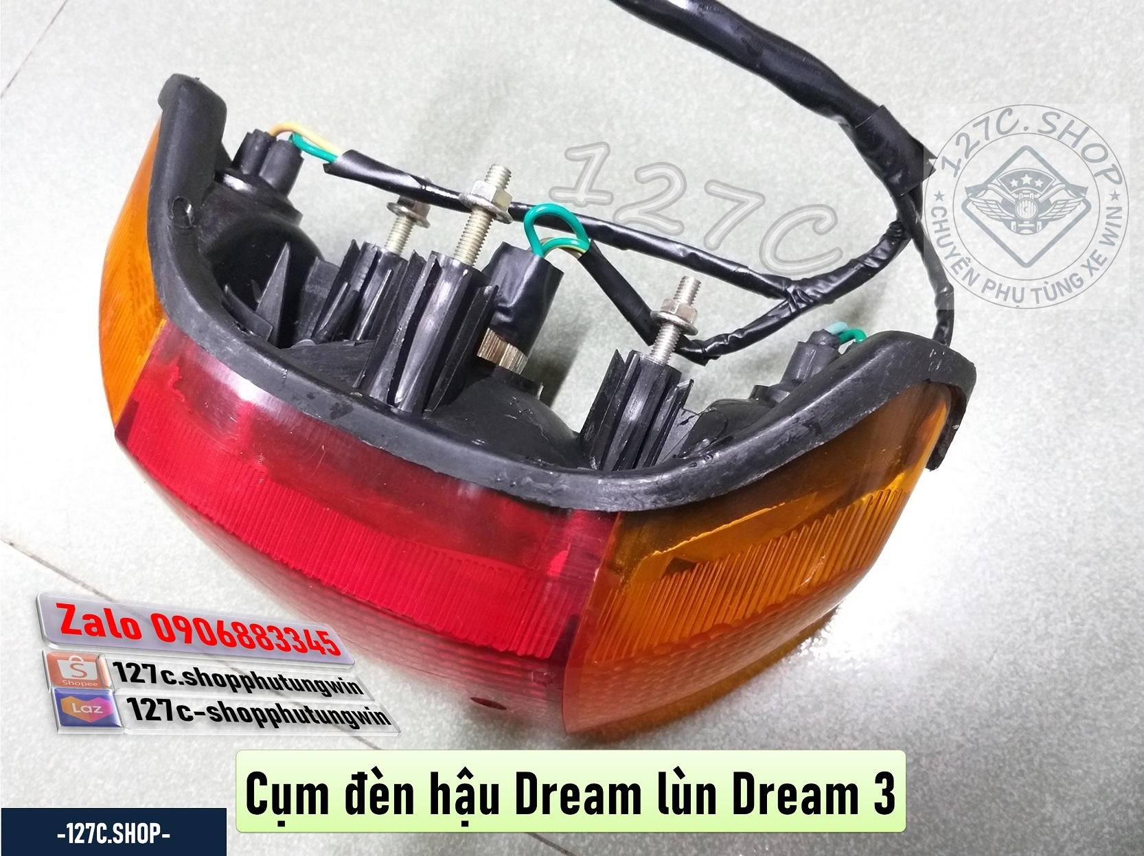 [HCM] Cụm đèn hậu Dream lùn Dream 3 (Hàng đẹp)