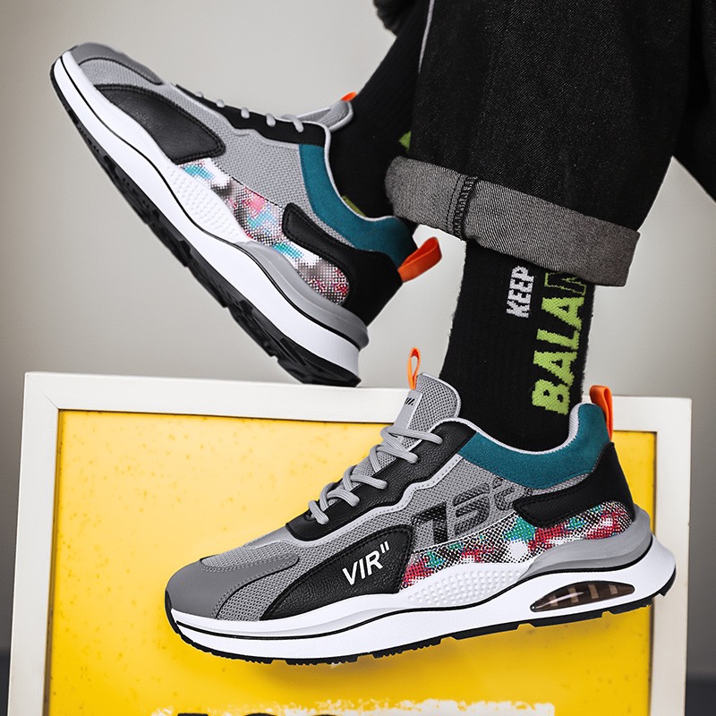 Giày thể thao nam sneaker NAV730 Phản Quang Cao Cấp