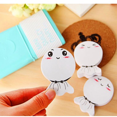Combo 2 Tập Giấy Note Hình Cá Nhỏ Xinh