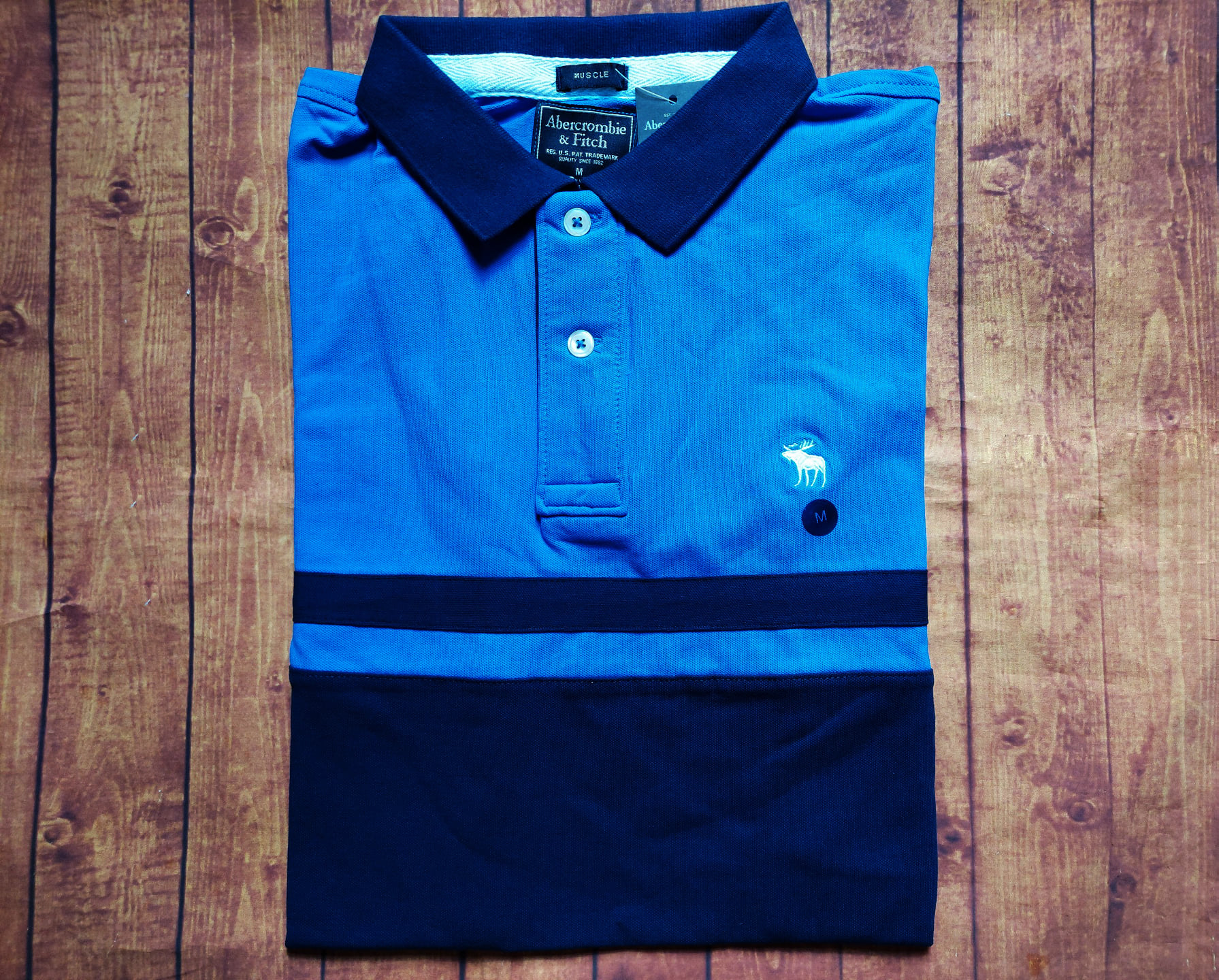 [HCM]Áo thun polo sọc Abercrombie