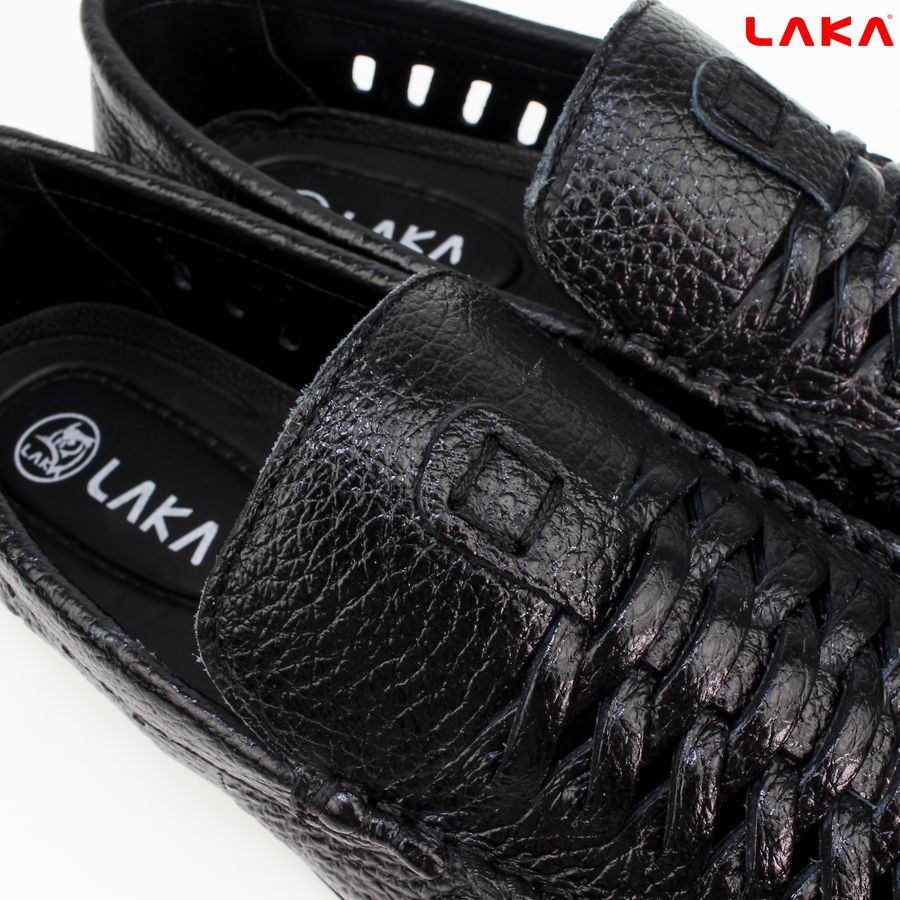 Giày lười nam da bò thật LAKA 110
