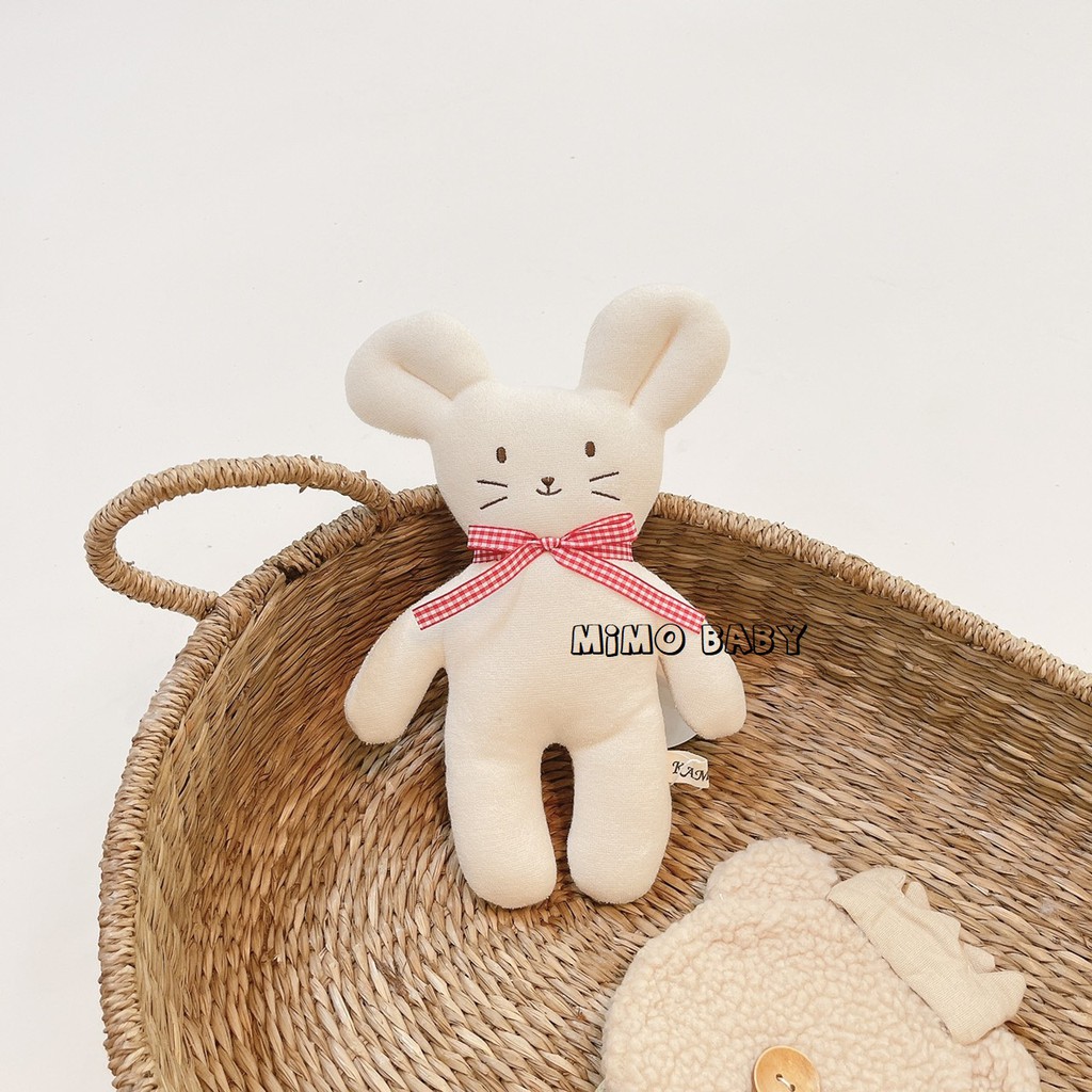 Thú bông organic cho bé ôm, đạo cụ chụp ảnh phong cách hàn quốc Mimo Baby cho bé