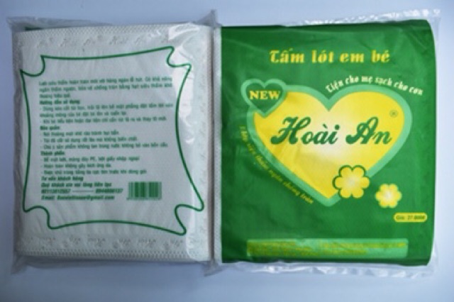 Tấm Lót Hoài An Cho Bé (Loại 16-17 Tờ)