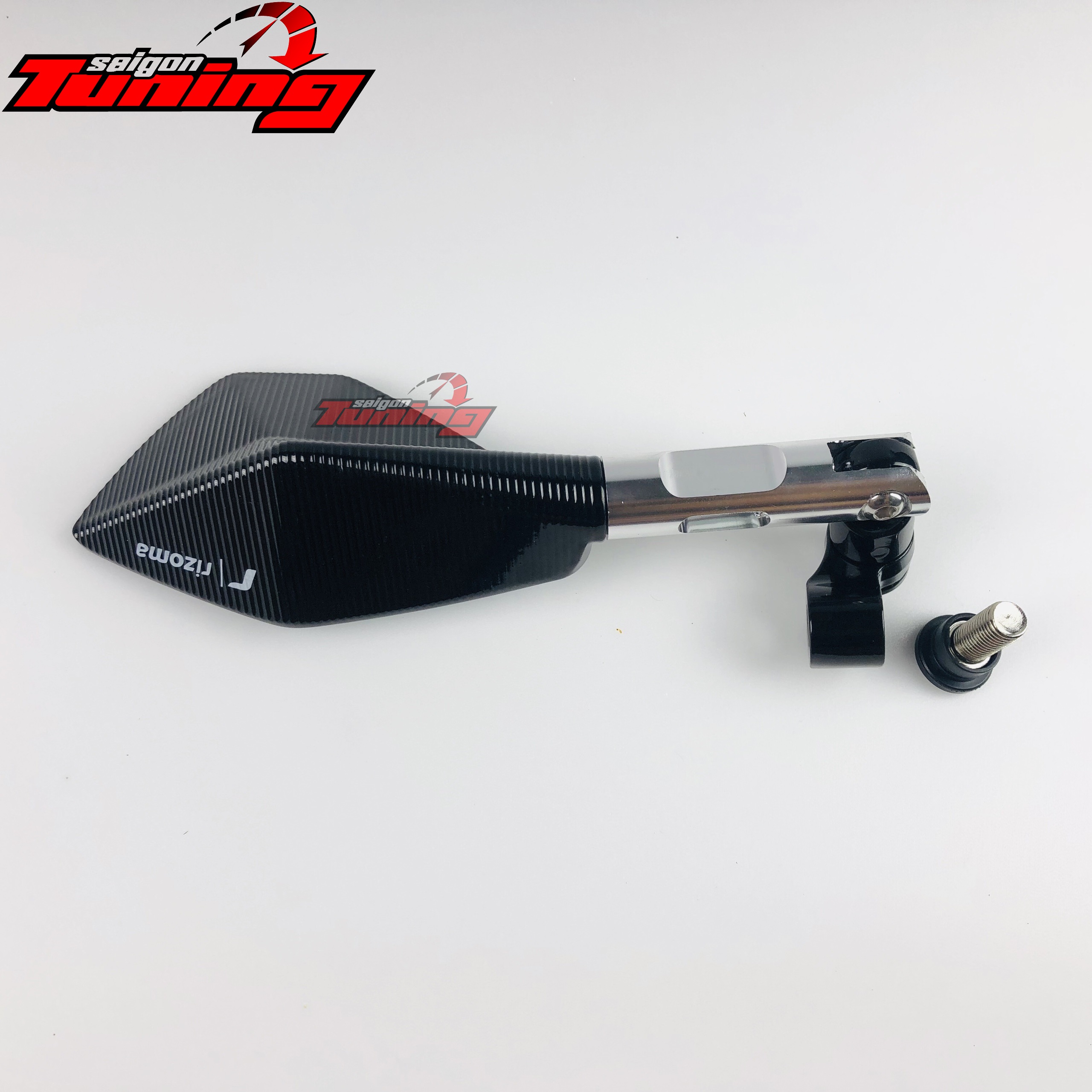 Kính ( gương) trái chiếu hậu - Màu bạc Silver  SaigonTuning