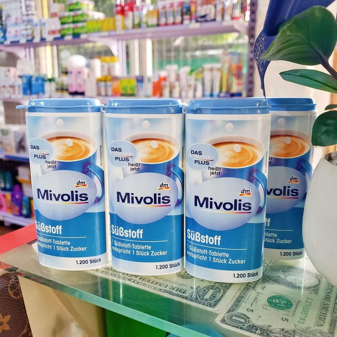 Đường ăn kiêng Mivolis 1200 viên Đức