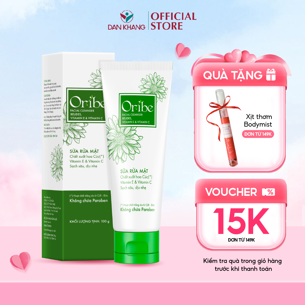 Sữa rửa mặt làm sạch dịu nhẹ dưỡng da ẩm mịn dành cho mọi loại da Oribe
