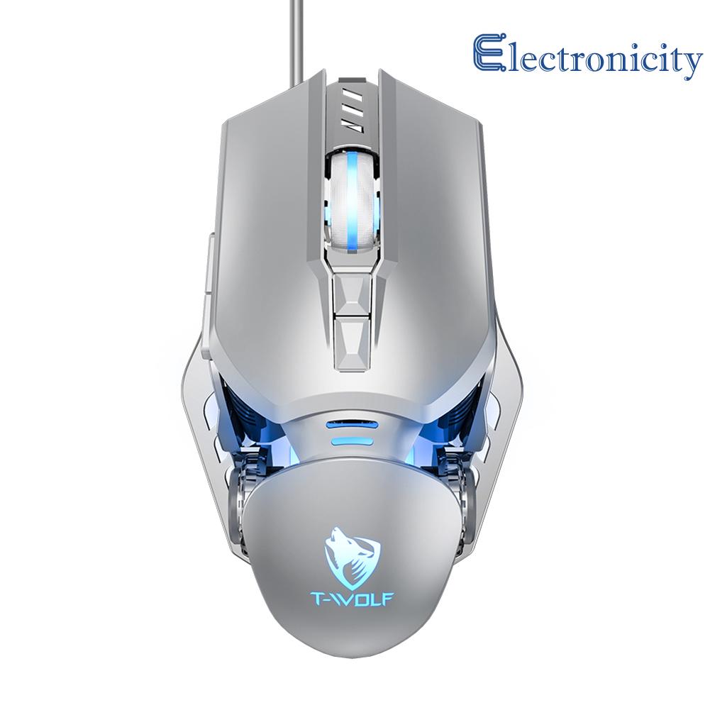 MOUSE GAMING T-WOLF G530 USB - 6400DPI , LED CHANGE