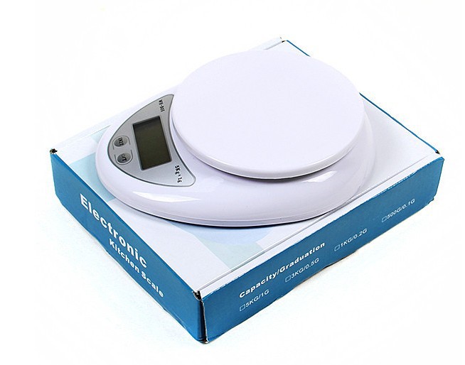 Cân bếp điện tử 5kg/1g