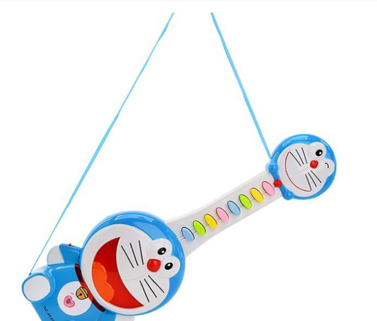 Đàn Đoremon Có Nhạc- Đàn 2 chức năng cho bé