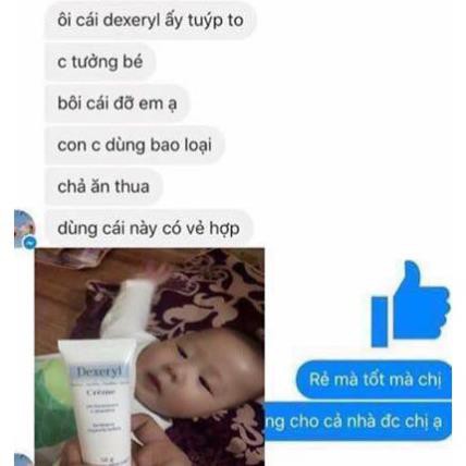 Hàng Pháp- Kem nẻ Dexeryl creme cho bé và mẹ 250ml