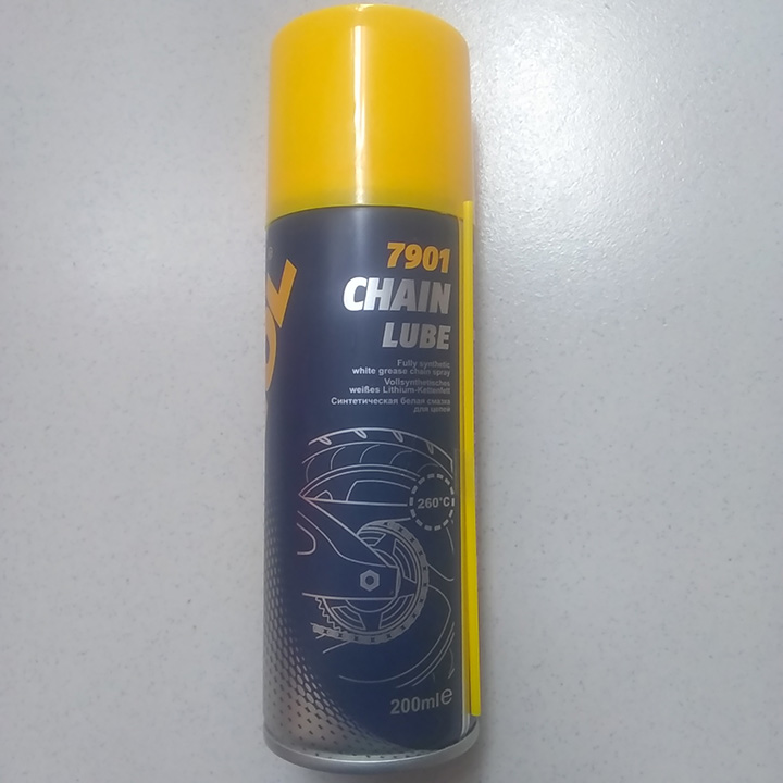 DƯỠNG SÊN SIÊU BÁM DÍNH HIỆU MANNOL 7901, 200ml (Chain Lube 7901, 200ml)