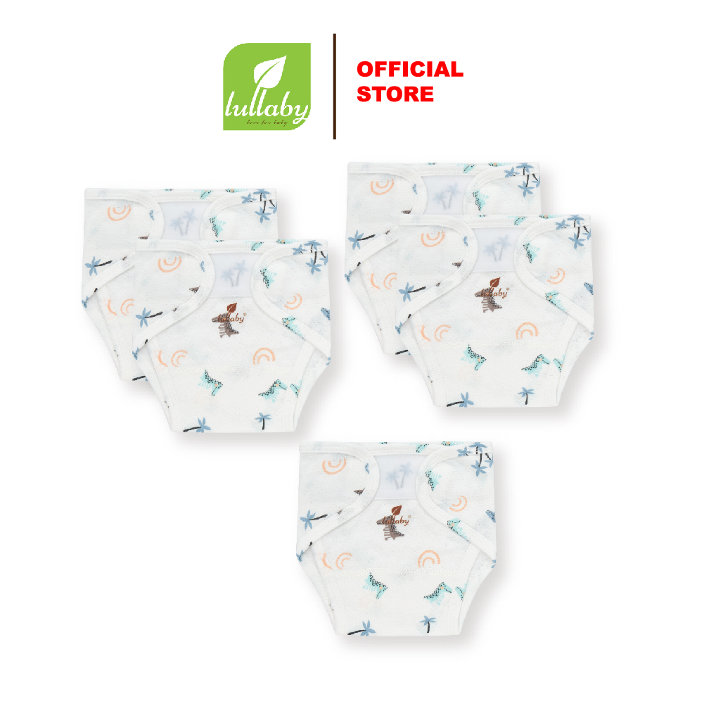 LULLABY - NH328M - Set 4 quần bỉm sơ sinh