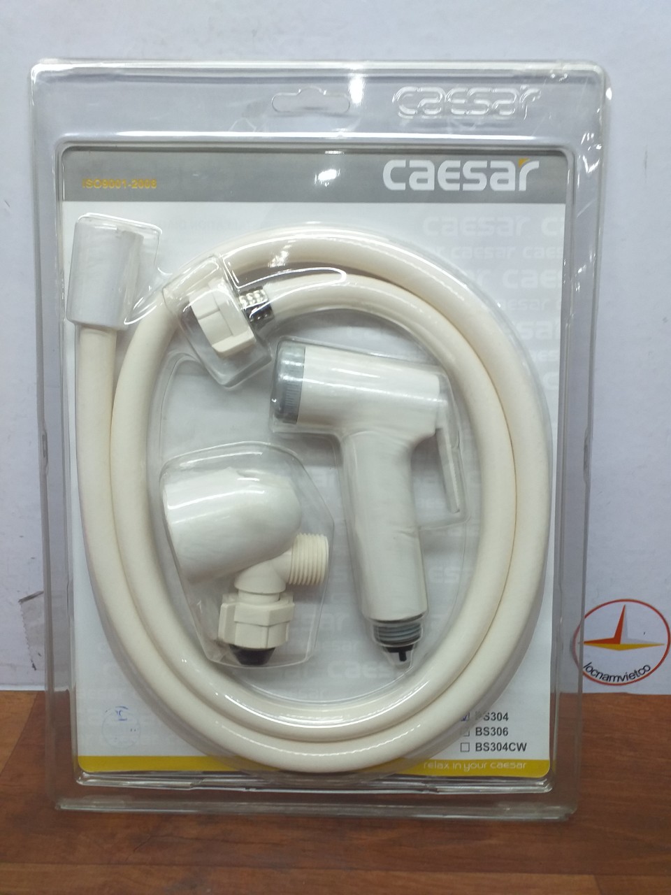Vòi xịt vệ sinh toilet Caesar BS304