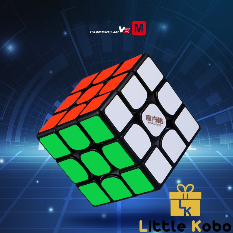 [HCM]Rubik 3x3 Nam Châm QiYi Thunderclap V3 M Rubik 3 Tầng