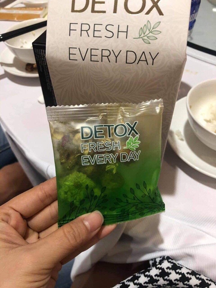 Combo 3 hộp Trà Hoa Detox
