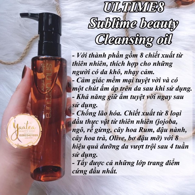 Dầu Tẩy Trang Shu Uemura